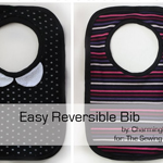 Easy Reversible Bib (Me Sew Crazy)