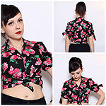 Vintage Made Magazine - Tie Blouse