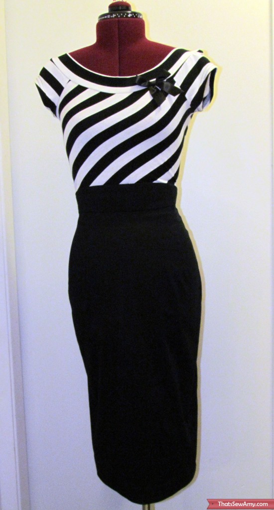 gertie pencil skirt front