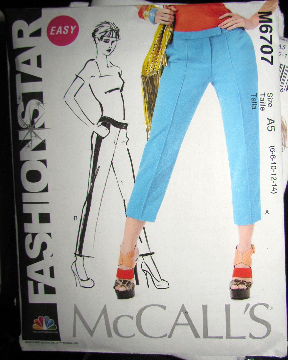 McCall’s Fashion Star M6707 – Misses’ Pants – That's Sew Amy