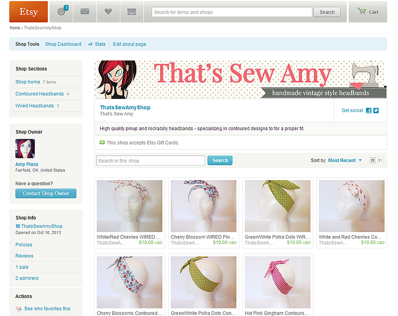 My Etsy Shop Is Now Open!
