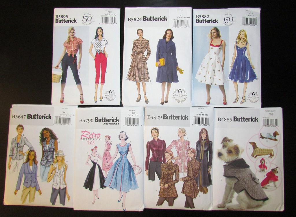 Butterick Pattern Haul