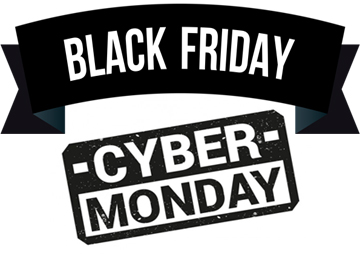 Black Friday & Cyber Monday Sales!