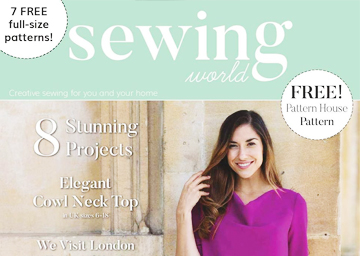 I’m Published! Sewing World Magazine – November 2017